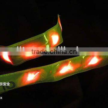 Light Up Reflective Strip Band
