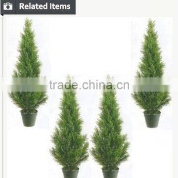Chinese Synthetic Topiary Boxwood Grass Tree for Christmas Garden Decoration photo-4
