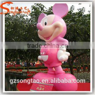 Newest Guangzhou Life Size Rasin Mickey& Minnie Mouse Statue Molds for Sale photo-2