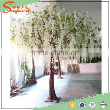 Chinese Factory Direct Supply Artificial Wisteria Tree for Decoration Fiberglass Artificial Tree for Weddings photo-3
