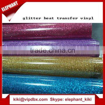 Korea T-shirt Glitter Heat Transfer Vinyl, Iron on Heat Transfer photo-5