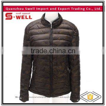 Windproof attractive design brand wholesale men western down jackets