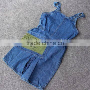 Fashion Suspender Trousers for Girls,lovely Overall for Childrens,jeans Overall for Kids photo-3