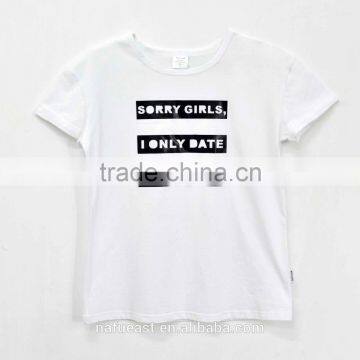 100% Cotton Cheap t Shirt for Infant and Toddler. no Minimum Quauntity Dyi Print photo-2