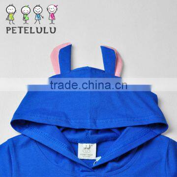 2017 Apparel For Childrens Stick Out Tongue Monster Hooded Summer Boys T Shirt