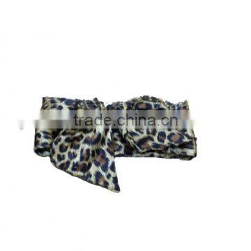 Holiday Headwrap Soft Cotton Baby Headband Hawaii Flower Headband photo-5