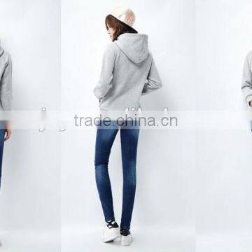 Female Money Hemp Grey Sets Basic Hooded Fleece photo-4