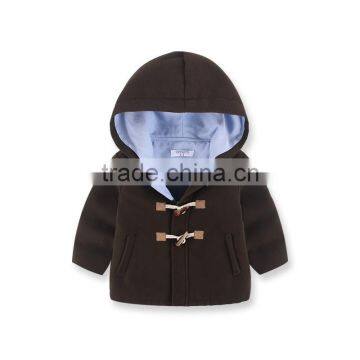 S16153A 2017 New Spring & Autumn Kids Cotton Coats Children Hooded Wear Casual Jacket photo-6