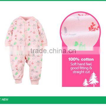 New Design Colorful Baby Girl Bodysuit Unique Baby Jumpsuit Cotton Romper photo-4