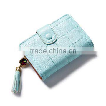 Classic Style Ladies Mini Card Wallets High Quality Popular Women Small Coin Wallet Purse Bag photo-4