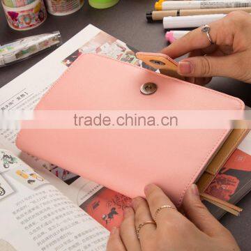 A6 Size PU Cover Agenda Planner With Metal Clasp Case Bound Diary Customizable Office Notebook photo-4