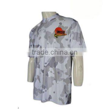 BSCI/ISO9001 Factory Dry Fit Breathable Fabric Italy Sublimation Ink Hotsale Cheap Custom Fishing Team Shirts photo-3