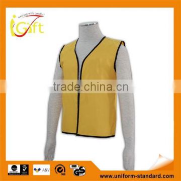 ISO 9001 Audit factory plain color custom deep v neck vest