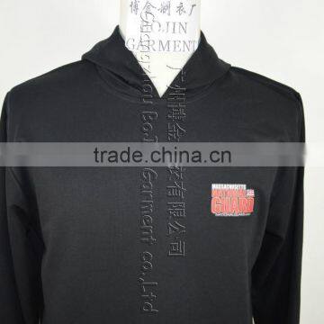 Custom Chest Pocket Mens Heavy Hoodie Sweatshirt