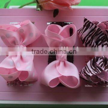 3pcs Baby Headband Gift Set, Newborn Baby 3pcs Headband Gift Set photo-4