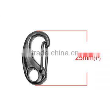 Zinc Based Alloy Lobster Clasp Findings Gunmetal photo-2