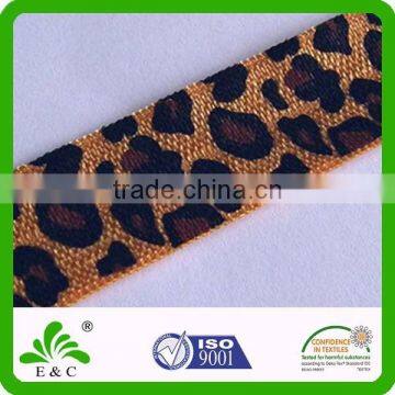 Fashionable Blank Tan Leopard Print Ties for Hair Band and Headband