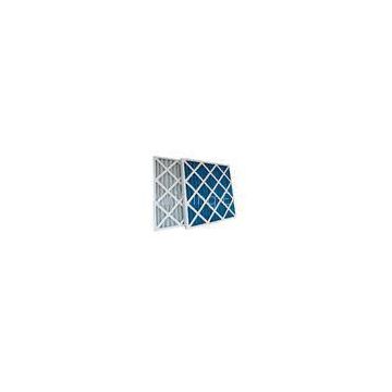 Blue Primary Pleated Panel Air Filters Moisture-proof / House Air Filter