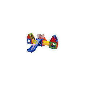 Kids Outdoor Commercial Plastic Playground Slide Equipments