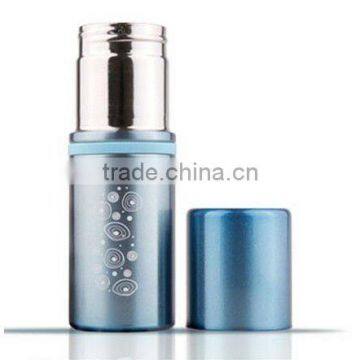 For lady: blue painted 160ml lipstick vacuum flask