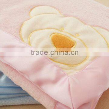 100% Polyester super soft Coral Fleece Blanket