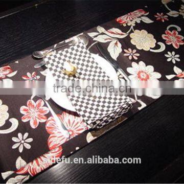 Luxury Jacquard Custom Damask Restaurant Table Runner photo-4