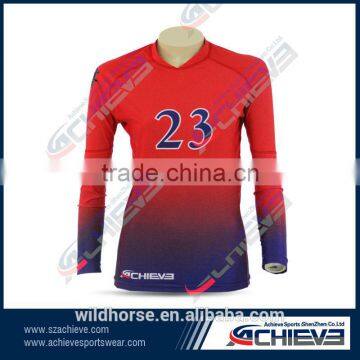 Long sleeve team polyester cheerleading uniform