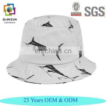 Plain White Cotton Custom Made Bucket Hat Wholesale