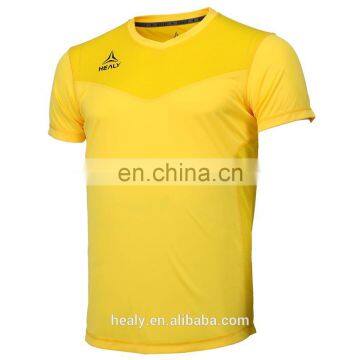 Best Quality Cheap Plain Custom Design Ployester Football Jersey photo-3