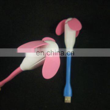 Green and Red USB Mini Fan Robot Fan photo-2