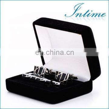 Fashion Cufflink box cufflinks and tie clip box