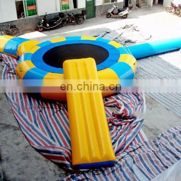 2014 cheap inflatable water bungee trampoline 5m