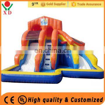 Factory price inflatable water slide clearance for sale