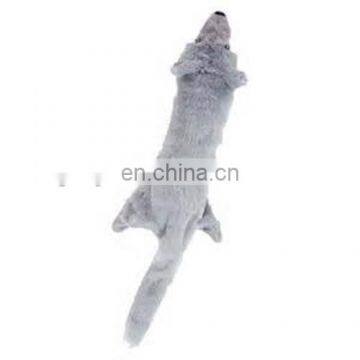 Lifelike plush fur and grey color mouse for Dog soft bite toys