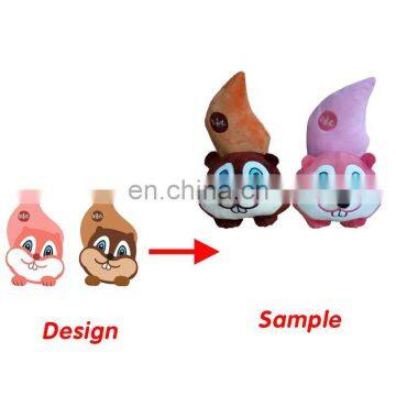 colorful stuffed custom animals oem service cute dolls plush toys