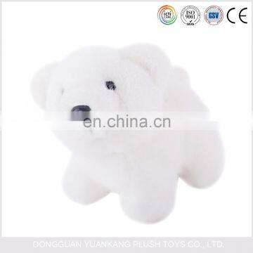 Custom Made Kids White Plush Mini Teddy Polar Bear Toys