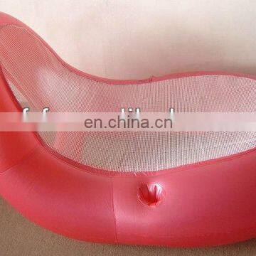 inflatable single floating pool sofa chair