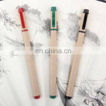 Recycle Wood Ball Pen with Metal Clip