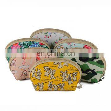 Printed Canvas Trolley Makeup Bag Funny Cosmetic Bag for Ladies photo-2