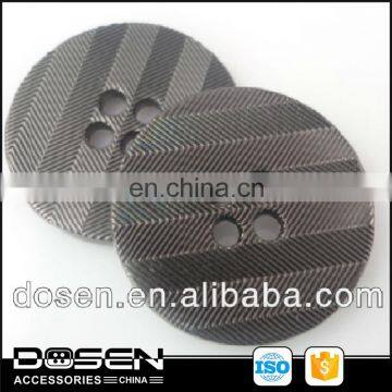 Newest Fancy Wholesale Black Nicekel Free Metal Buttons, Fashion Copper Metal Toggle Coat Hole Buttons photo-3