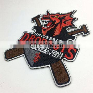Red Sexy Mouth Custom Embroidered Patches For Clothing photo-3