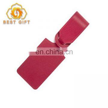 Custom Wedding Favor Bulk PU Leather Luggage Tag For Gifts