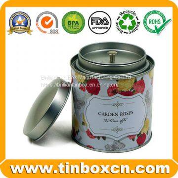 Tea Tin Cans Metal Tea Box photo-5