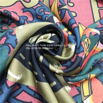Fashion DesignsTop End Digital Print Custom Woven Silk Scarf photo-4