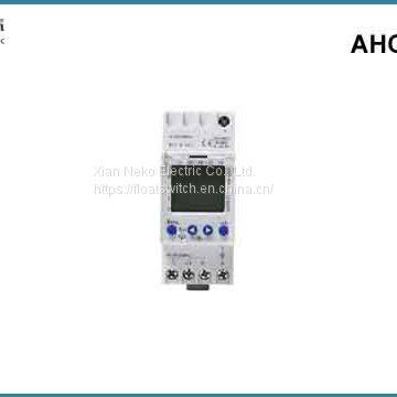 AHC811 220V-240V 16A DIN Rail LCD Digital Timer, Timer Switch Price
