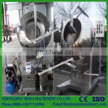 Professional Peanut Nut Sugar Coating Pan Machine Chocolate Coating Pan Machine With Cool Air photo-5