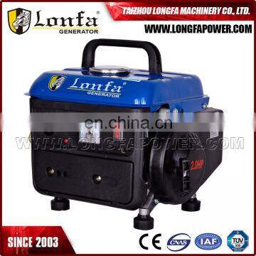 500W/0.5kva Air-cooled home use small Gasoline Generator set with cheap price