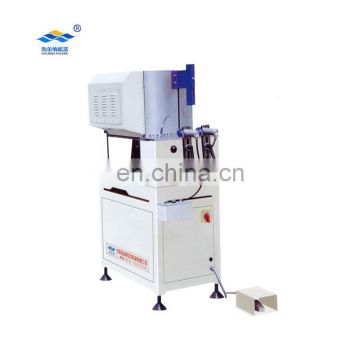 Manual aluminum profile single head cutting circle saw machine with 450 mm blade