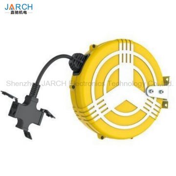 Mini Spring Loaded Retractable Power Cord Reel Small Cable Reel