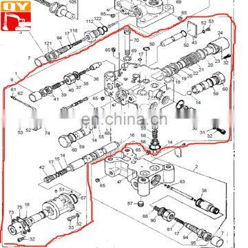 Used Tadano-4-20101 crane. Serial number 332395. control Valve Assembly. control (rotary)